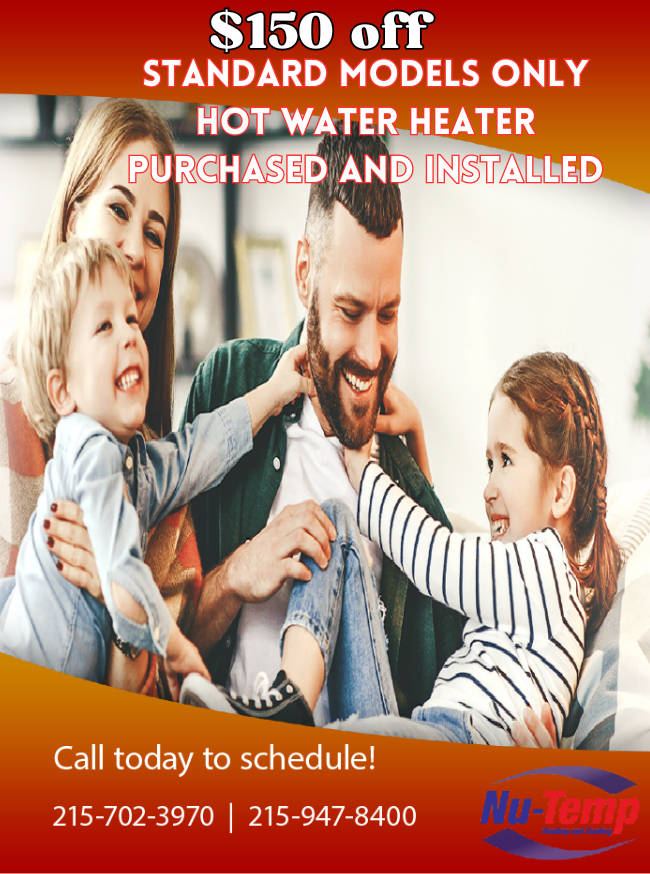 $150 Off - Hot Water Heater